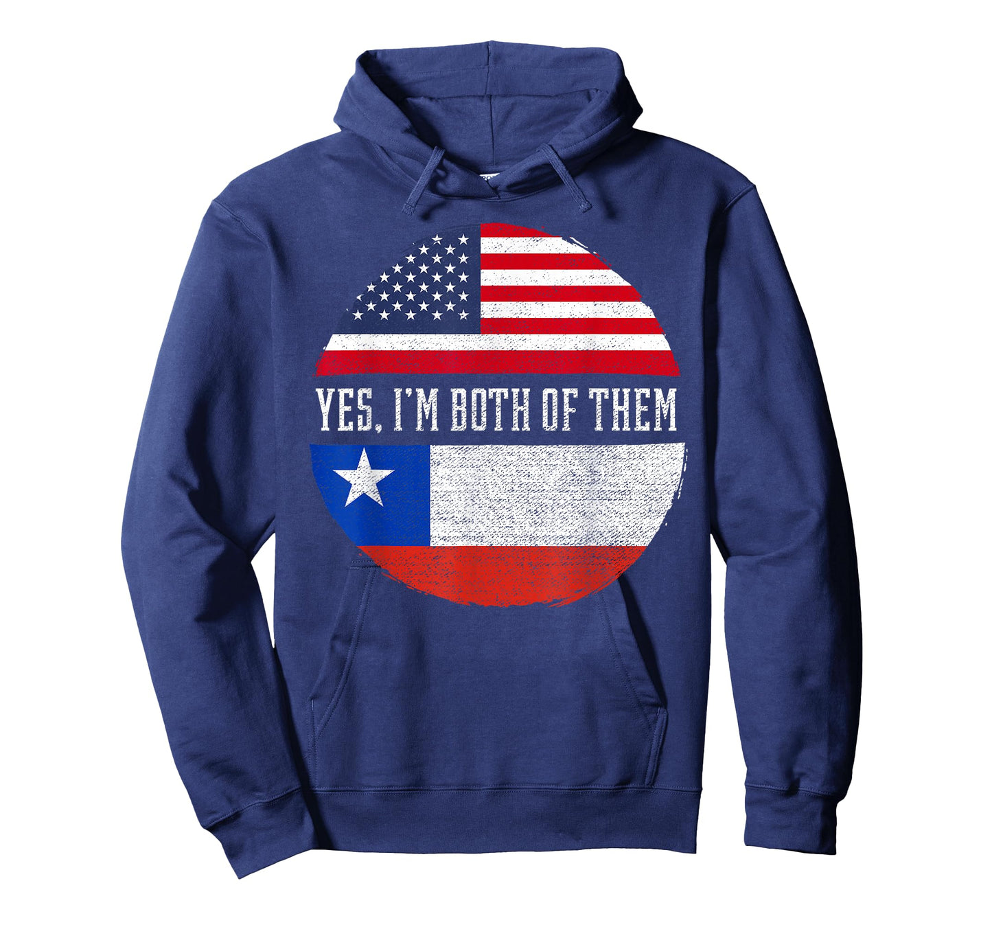 Half American Half Chilean USA Flag Chile Heritage DNA T-Shirt