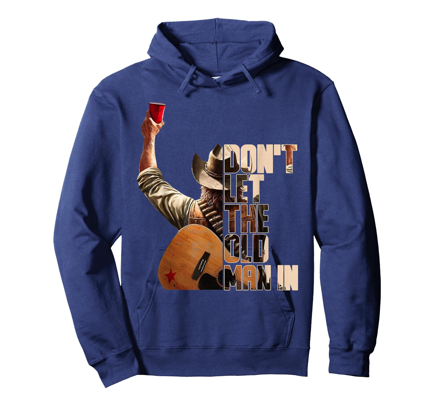 DON'T LET THE OLD MAN IN Black Version T-Shirt