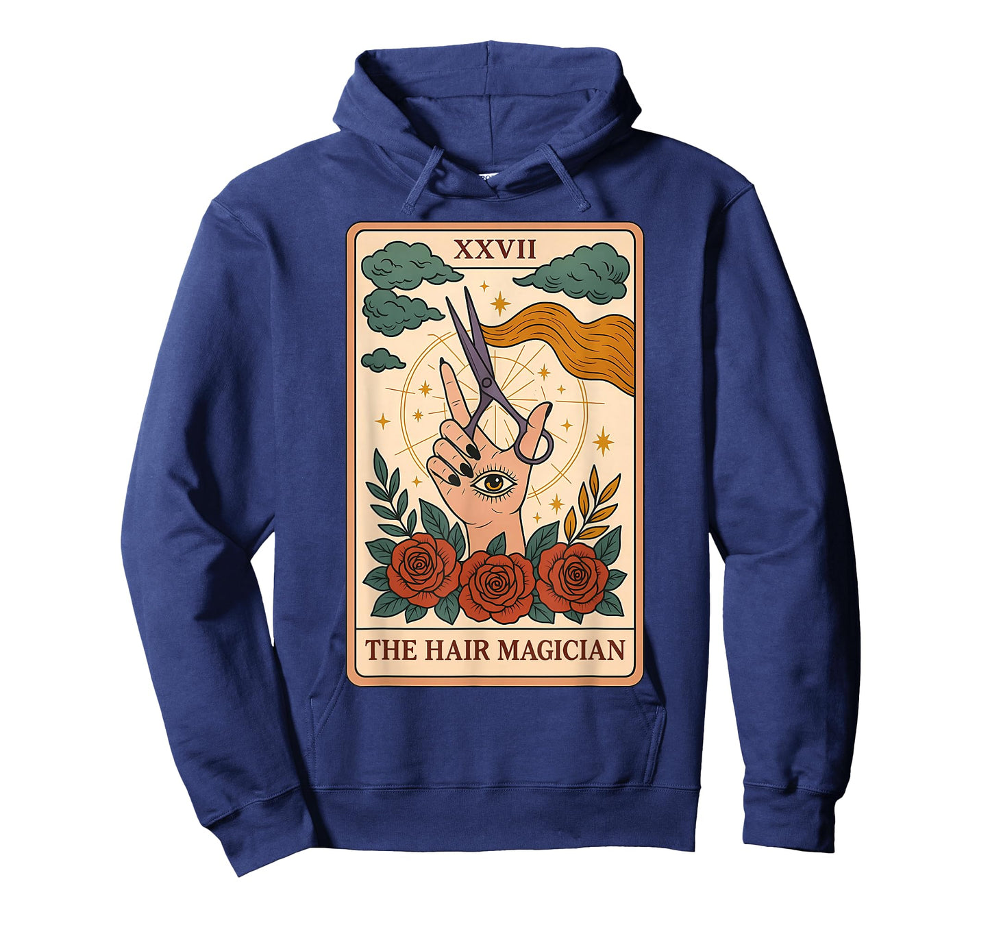 Hair Magician Tarot Card Hairstylist Mystic Hairdresser T-Shirt