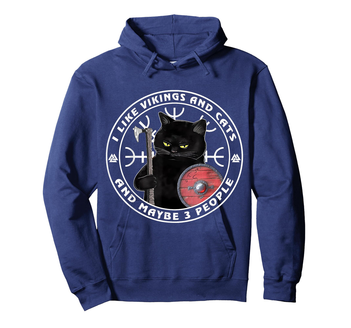 I Like Vikings And Cats And Maybe 3 People, Vikings Kitten T-Shirt