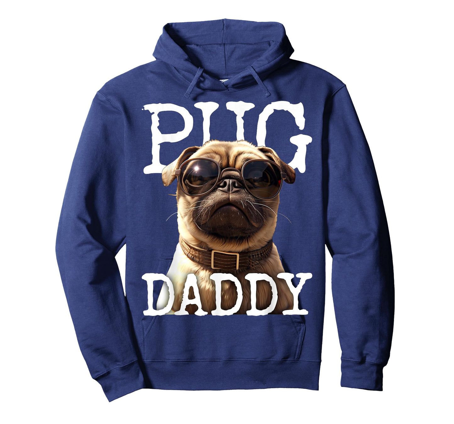 Pug Daddy Pug Dad Dog Papa Father Fathers Day Cute Pug Dad T-Shirt