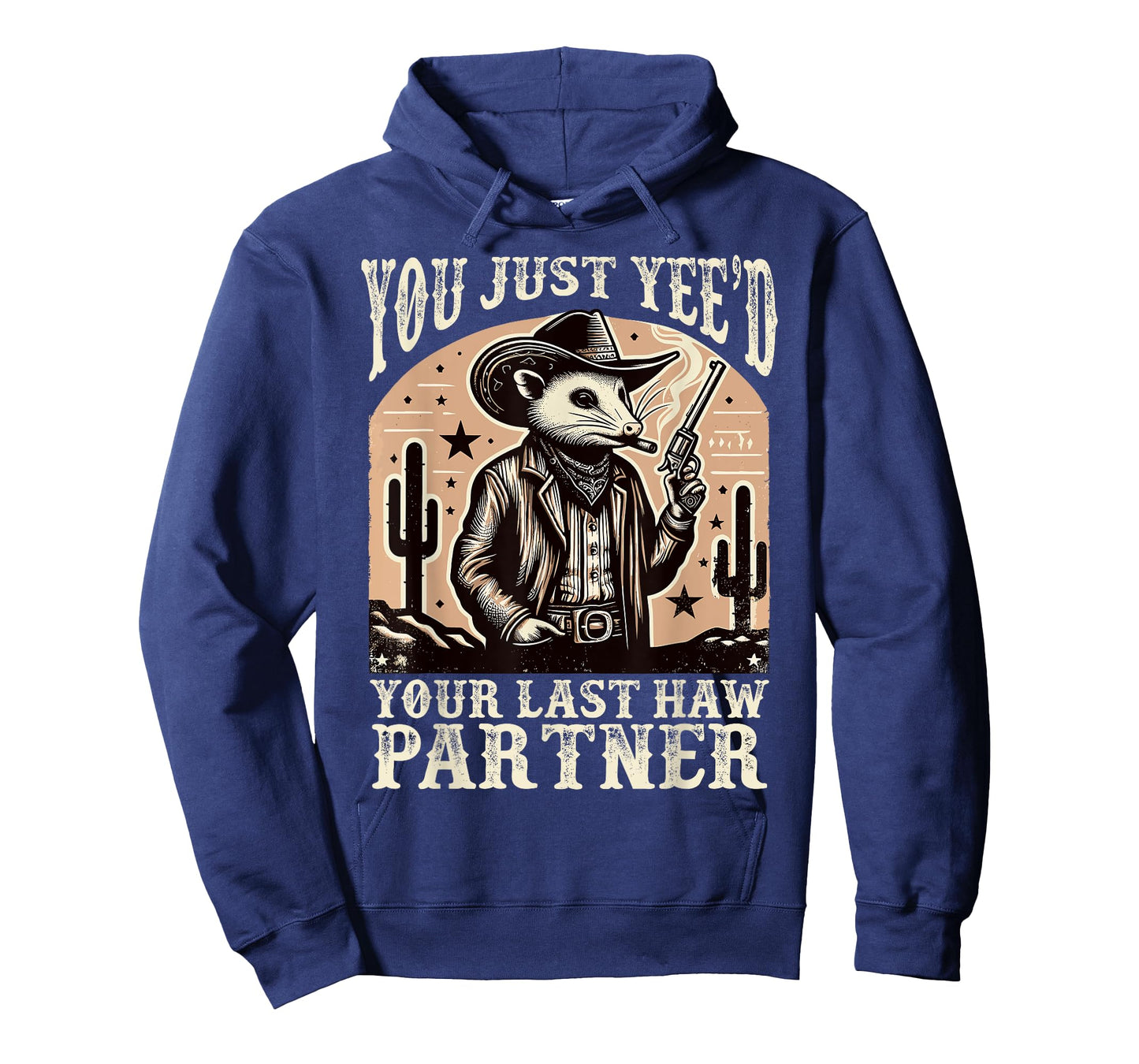You Just Yee'd Your Last Haw Partner Cowboy Possum Meme T-Shirt