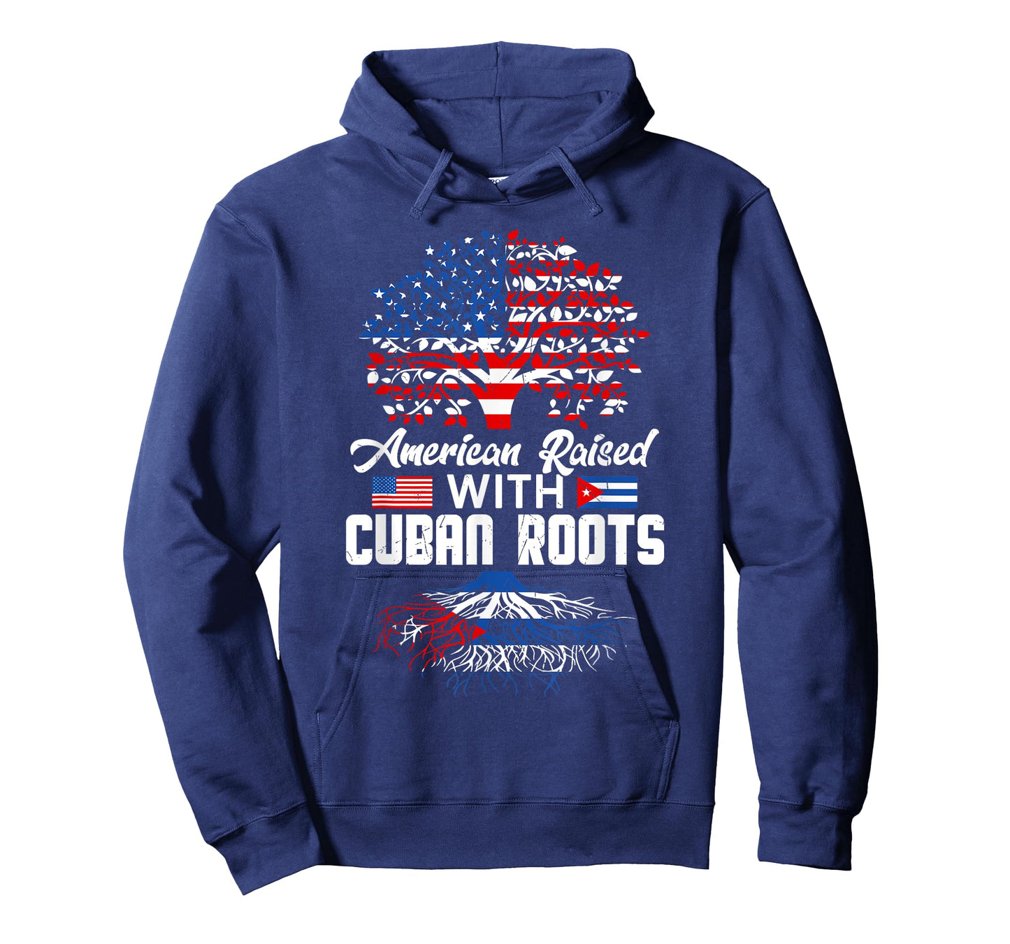 American Raised With Cuban Roots Hispanic Heritage Month Men T-Shirt