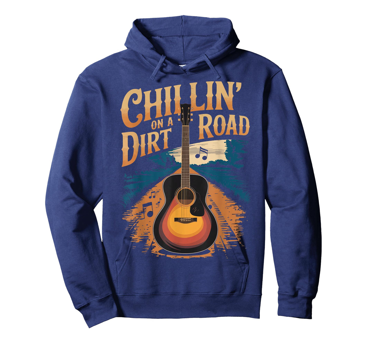 Western Cowboy Chillin On A Dirt Road Country Music T-Shirt