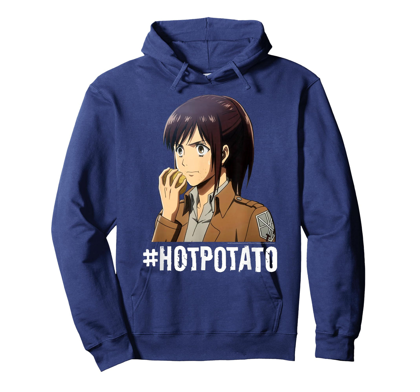 Attack on Titan #Hotpotato Potato Girl AOT Anime T-Shirt
