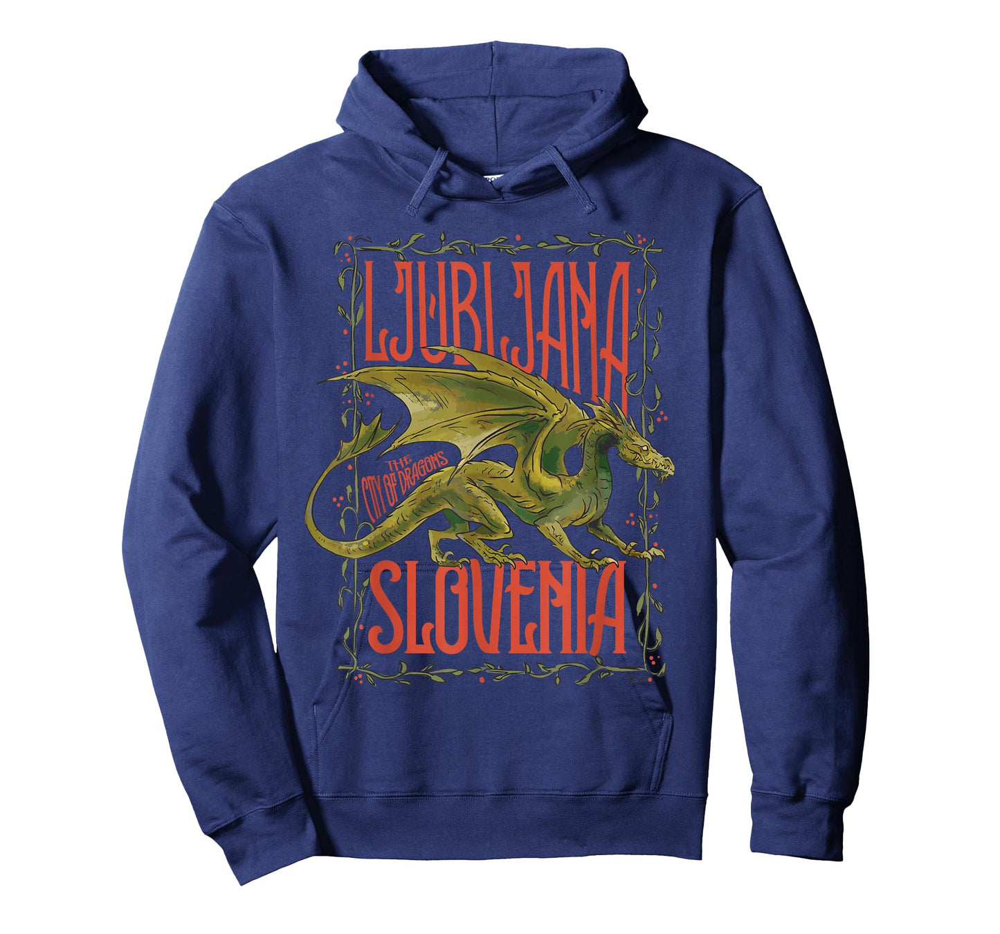 Ljubljana Slovenia City of Dragons Festive Dragon Lover T-Shirt