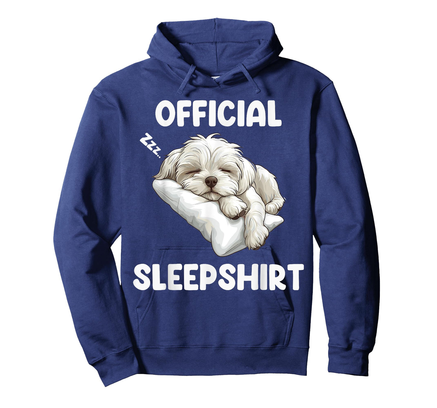 Official Maltese Sleepshirt Cute Dog Lover Pajama Sleepwear T-Shirt