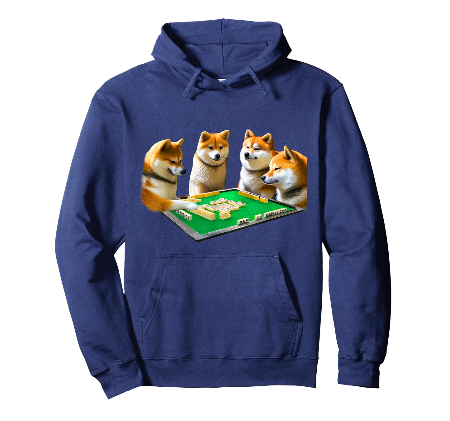 Shiba Inu, Dog, Mahjong, Funny T-shirt, Dog, Lettered, Men's, Funny, Clothes, Funny Goods, Present, Neta, Jakushi T-Shirt