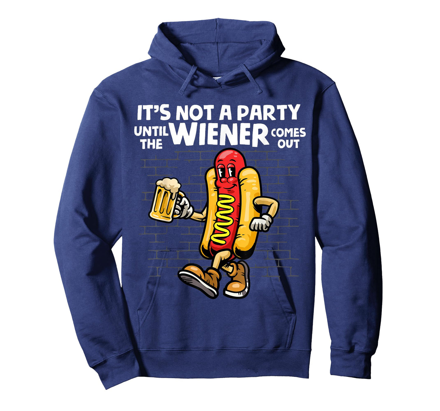 It's Not A Party Until The Wiener Comes Out Shirt Hod Dog T-Shirt