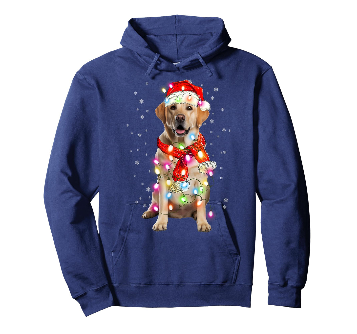 Labrador Retriever Dog Santa Clause Hat Xmas Christmas T-Shirt