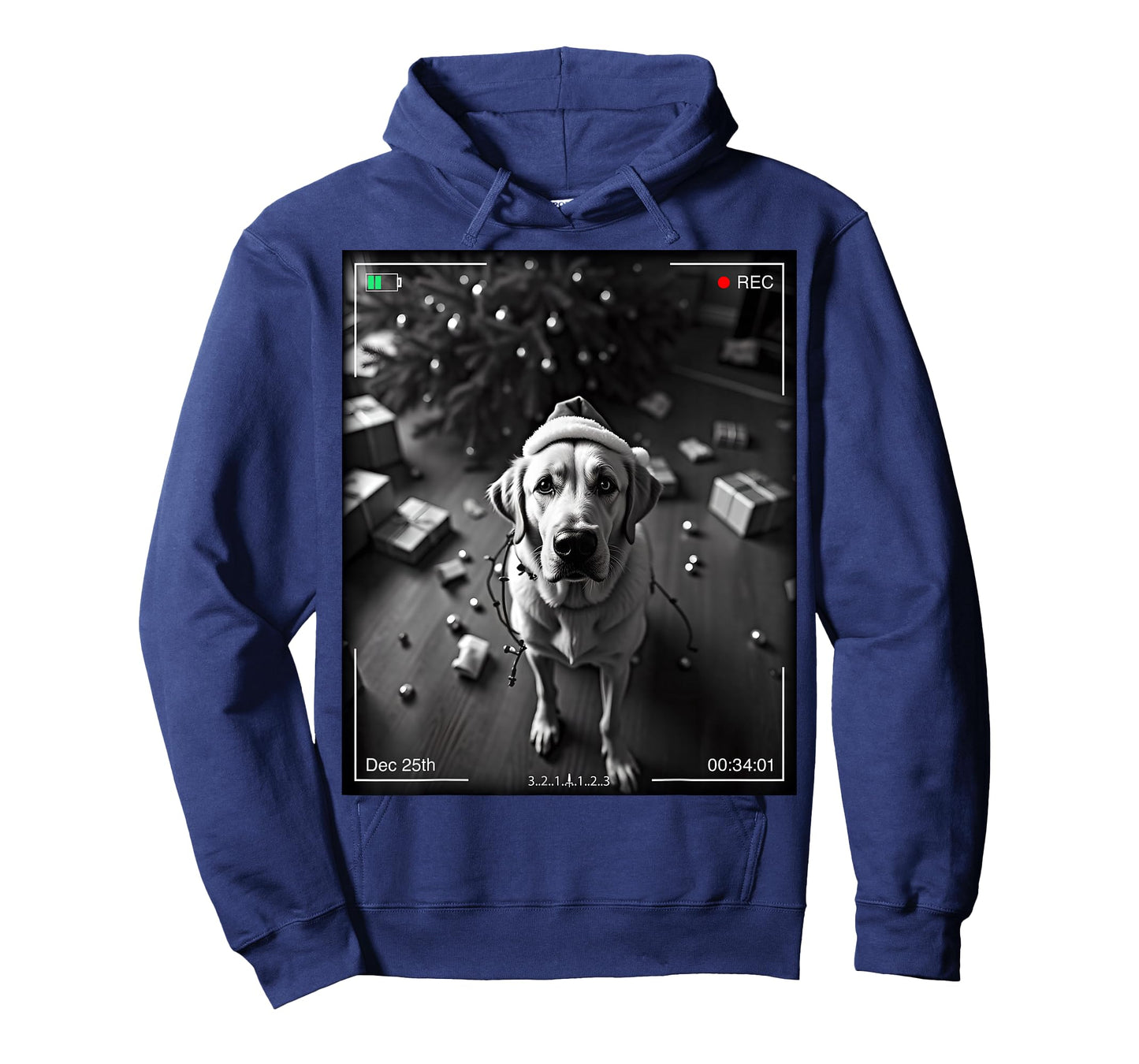 Christmas Labrador Retriever Caught On Camera T-Shirt