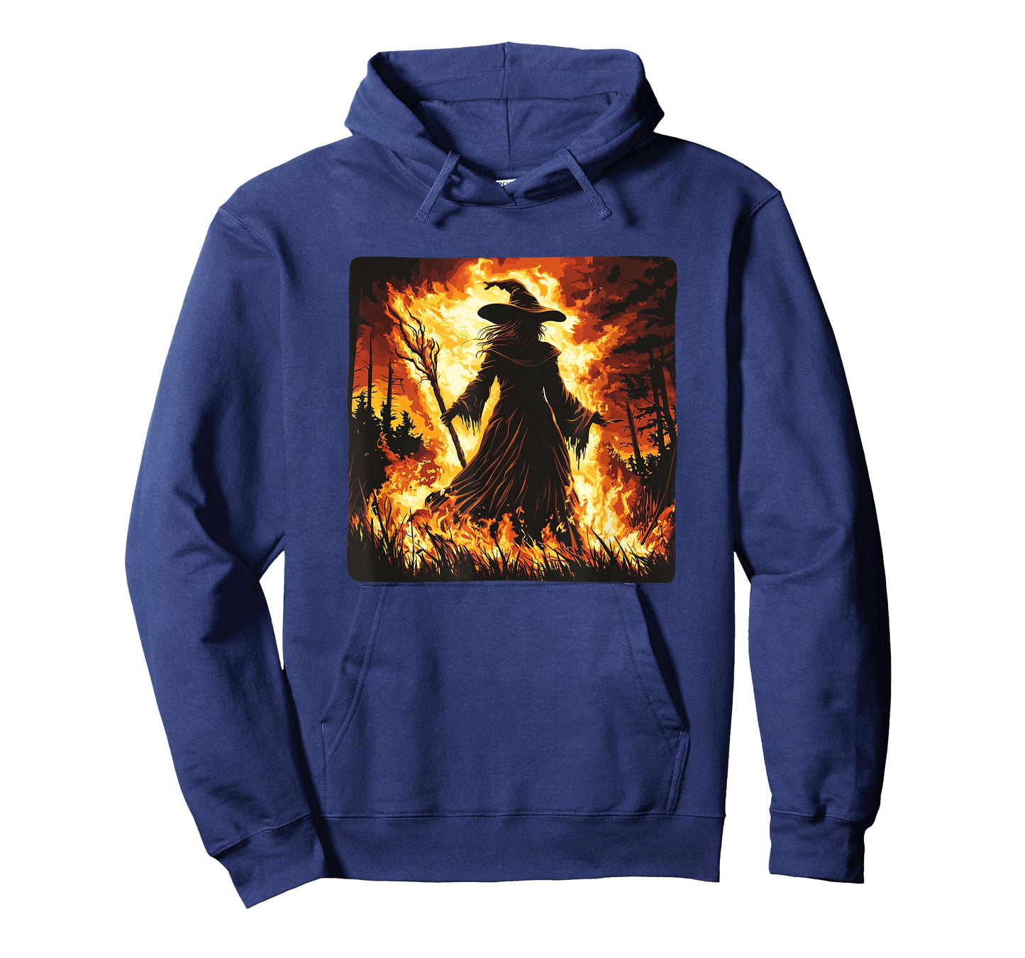 Mystical Fires and a Witch’s Magic on Walpurgis Night T-Shirt