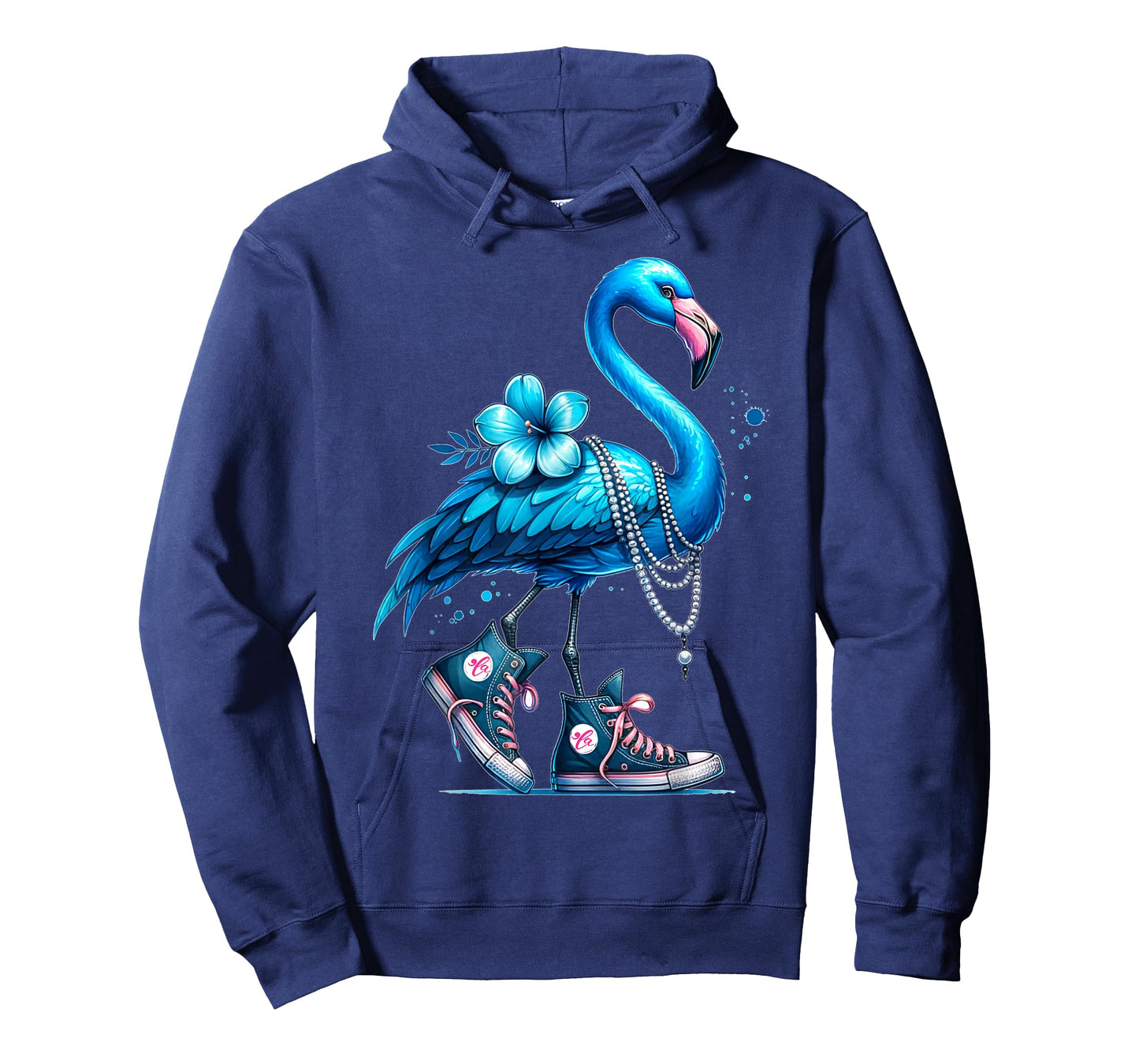 Flamingo Chucks And Pearls Comma La Kamala 2024 T-Shirt