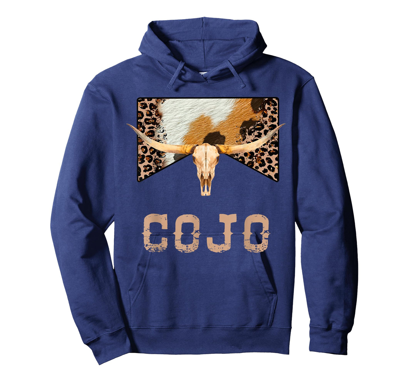 Retro Cojo Johnson Bull Skull Music Country 70s Cowboy Boots T-Shirt