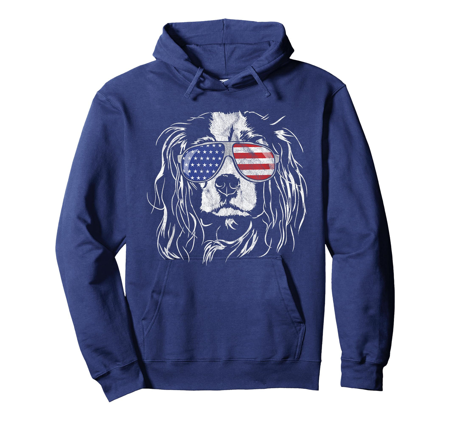 Funny Proud Cavalier King Charles Spaniel Patriotic Dog tee T-Shirt