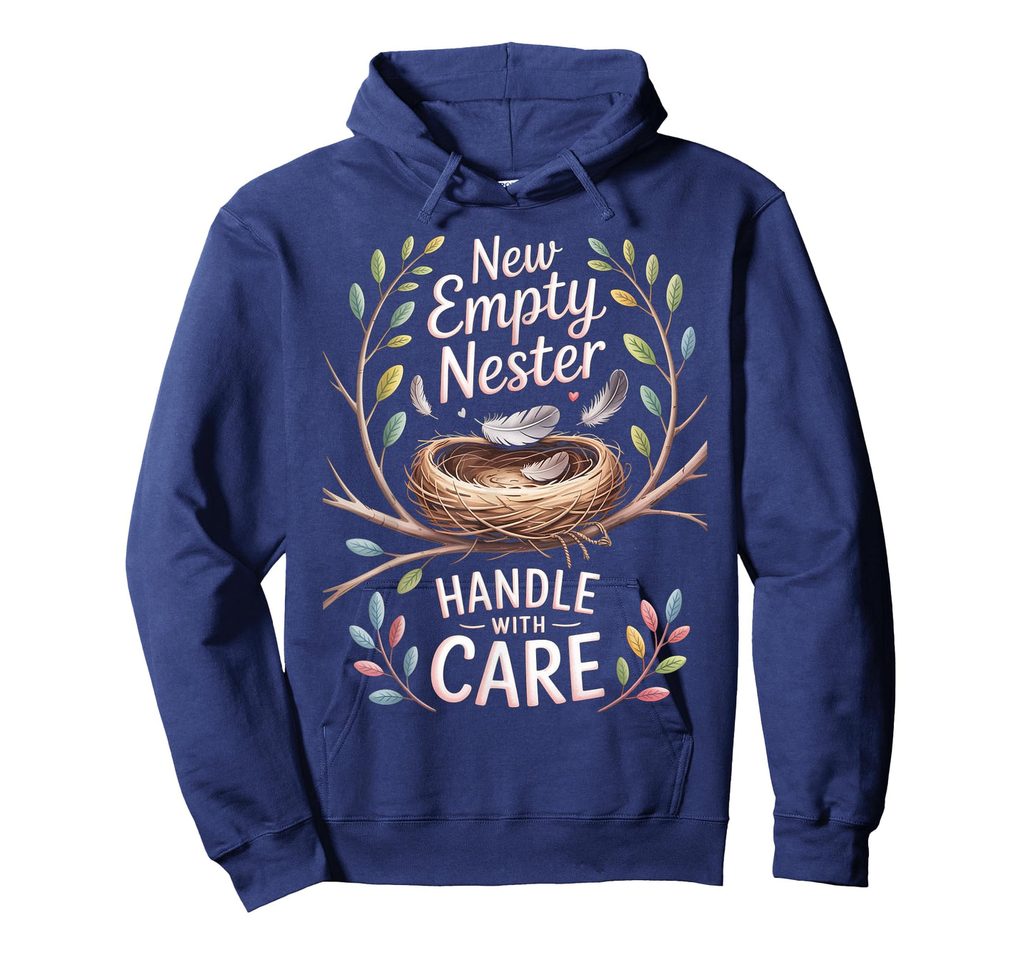 New Empty Nester Handle with Care, Empty Nest Dad and Mom T-Shirt