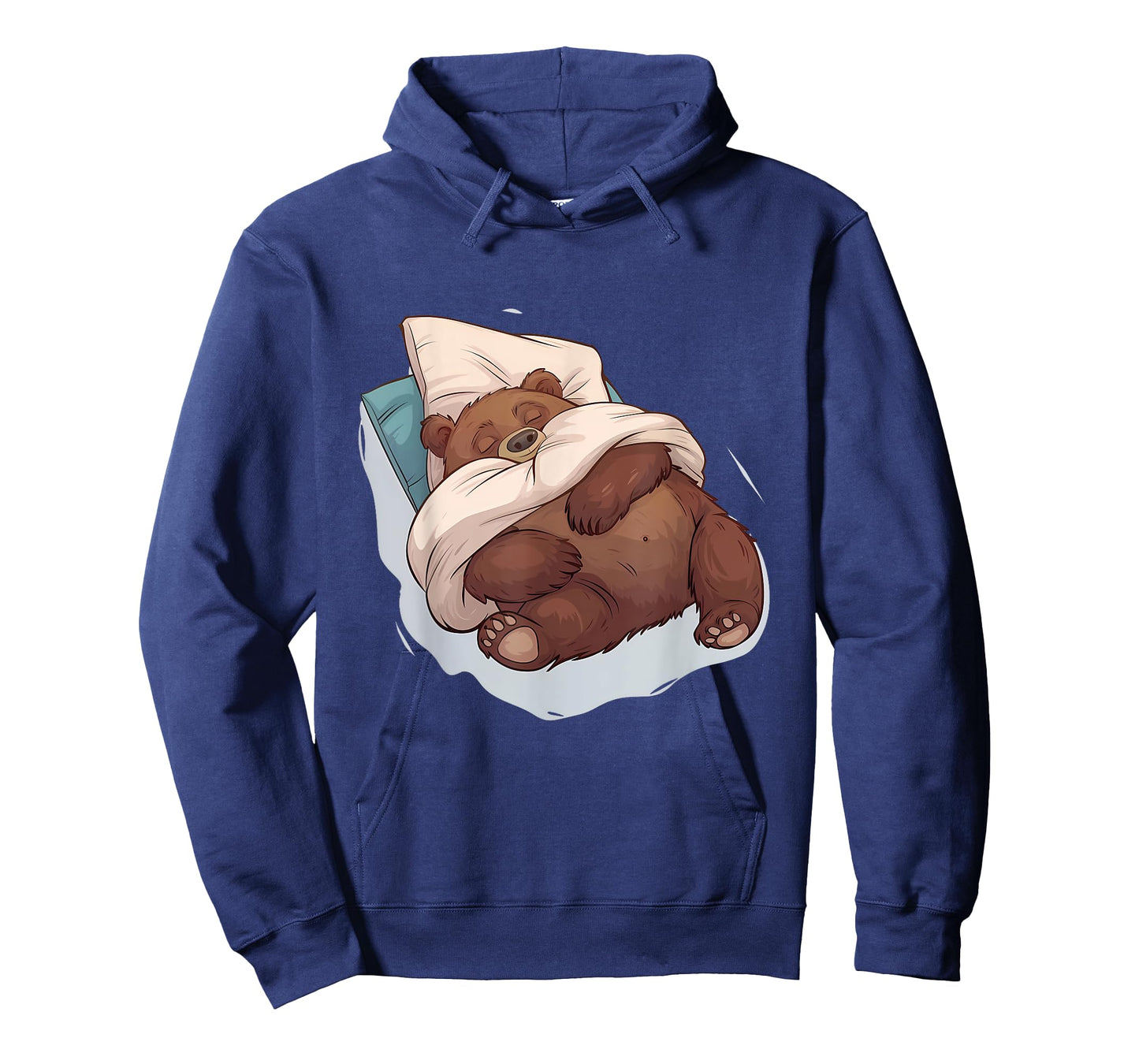 Bear Sleeping Cute Bear Sleeping Drawing Sleepy Animal T-Shirt