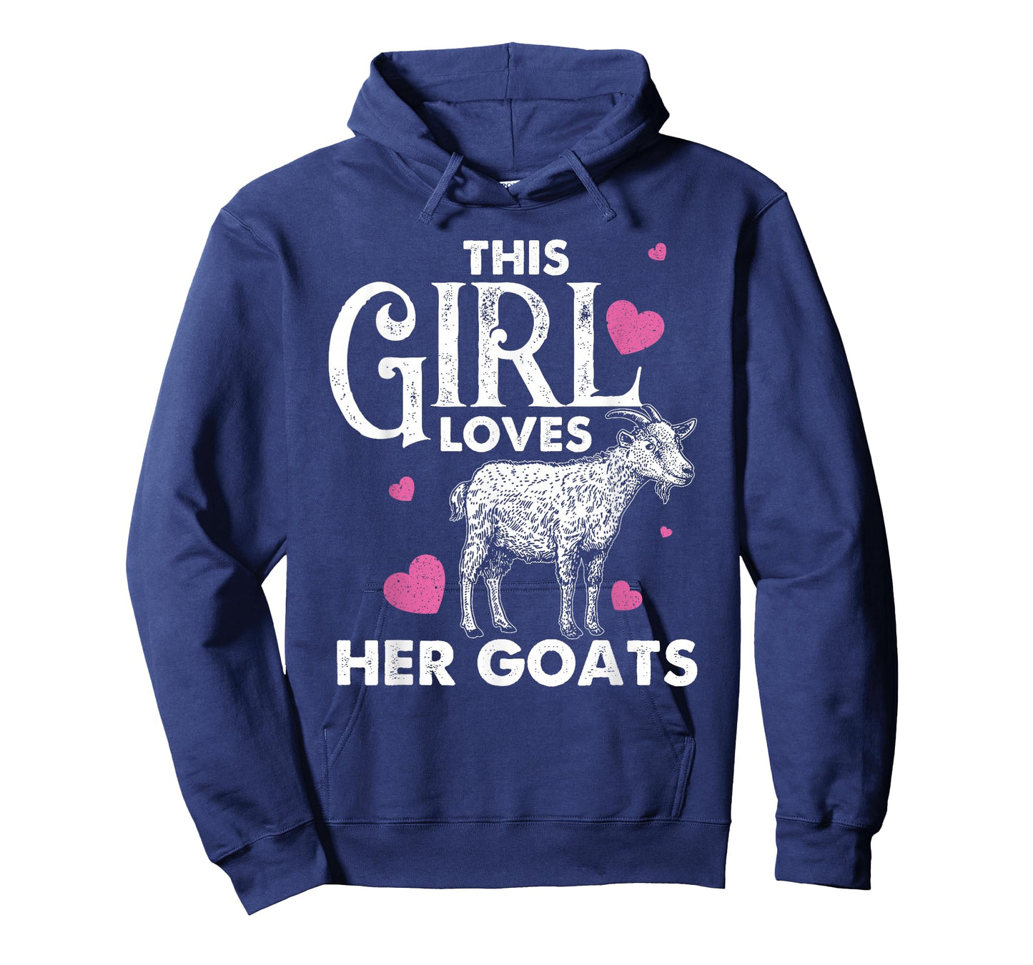 Funny Goat Gift for Women Girls Animal Farming Farmer Lovers T-Shirt