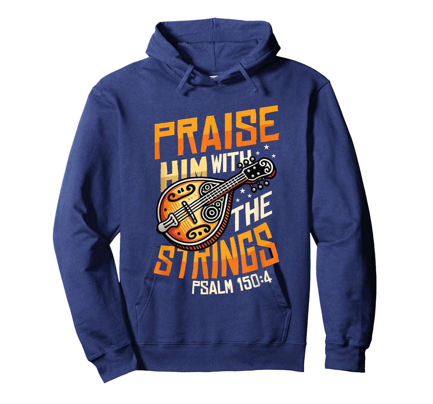 Mandolin Player Praise Him With The Strings Mandolin T-Shirt