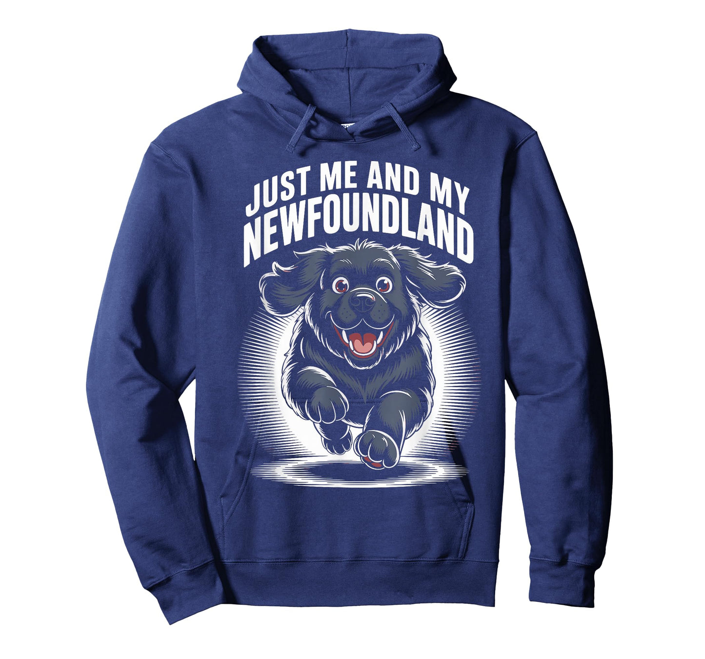 Just Me and My Newfoundland Funny Dog Big Breed Owner Newfie T-Shirt