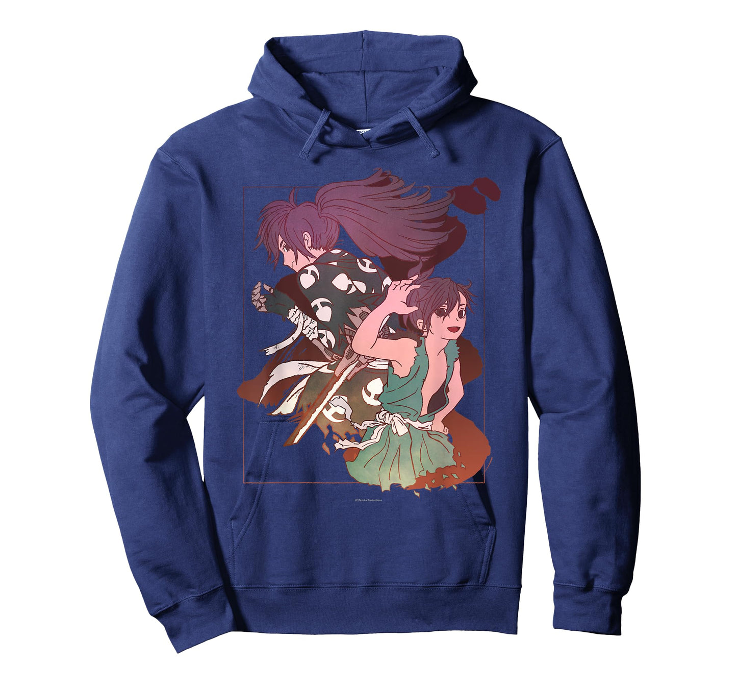 Tezuka Osamu World Dororo Anime T-Shirt, Women's, Black, Small, Short Sleeve, Classic Fit, Pull On, Round Collar, Modern Cartoon, Art, Birthday, Unique Graphic Design