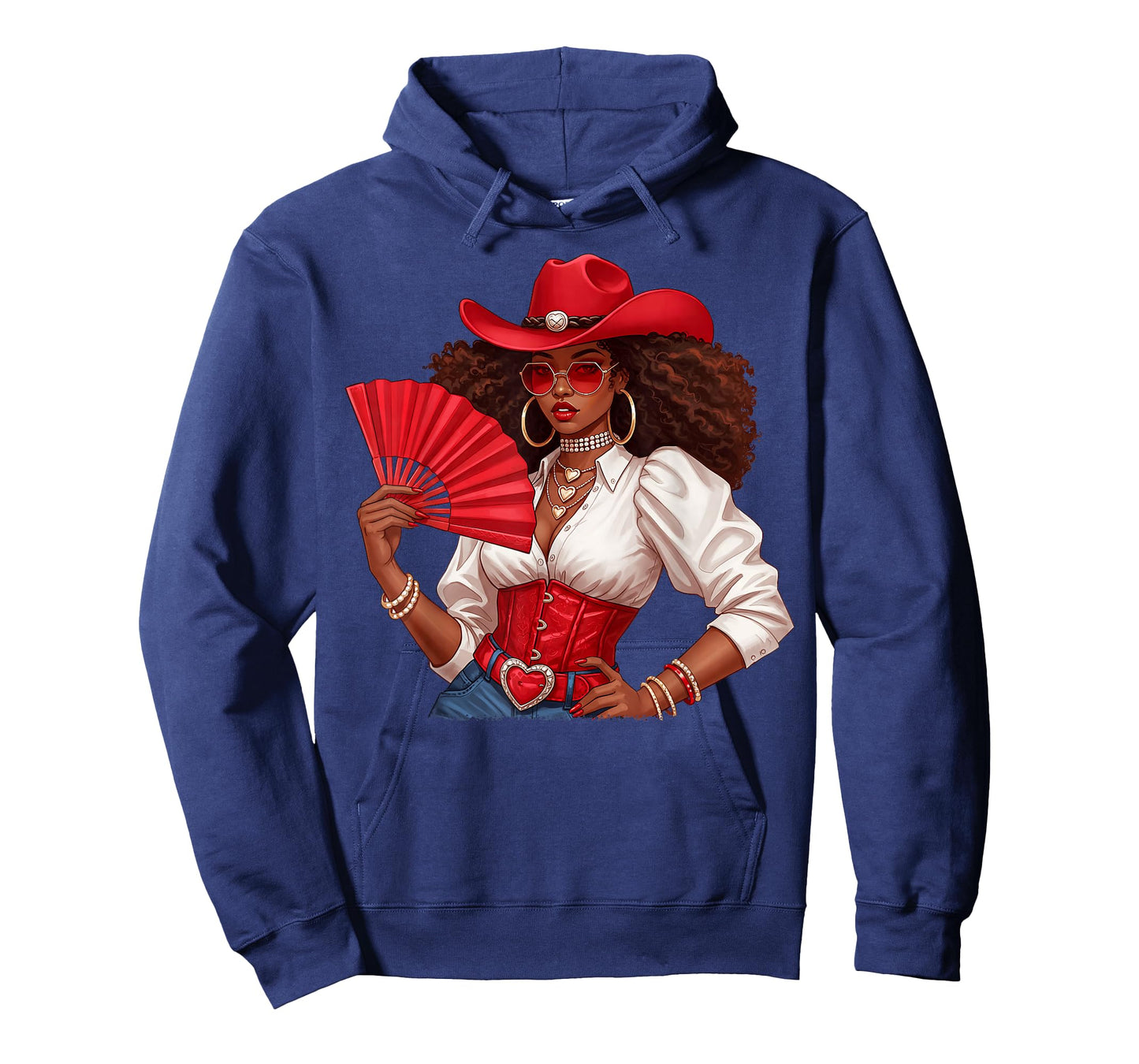 Black Cowgirl Melanin Western Country Women Girl Juneteenth T-Shirt