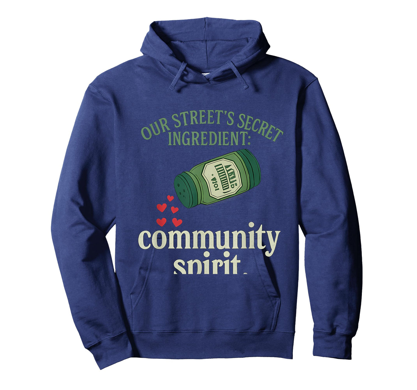 Community Pride Spice Jar Hearts Design T-Shirt