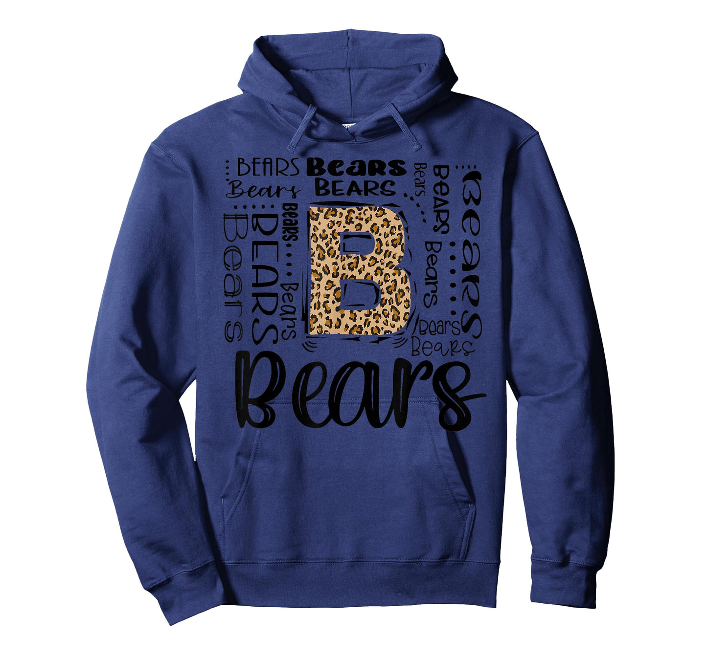 Bears School Sports Fan Team Spirit Vintage T-Shirt