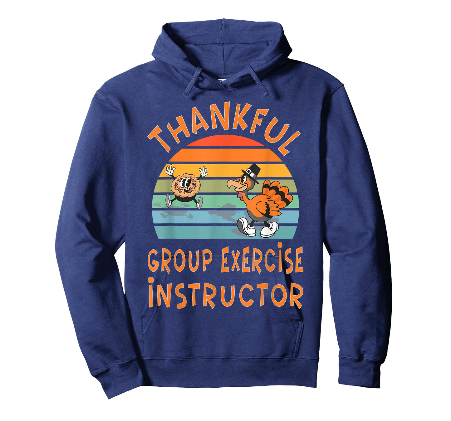 Group Exercise Instructor Job Funny Thanksgiving T-Shirt