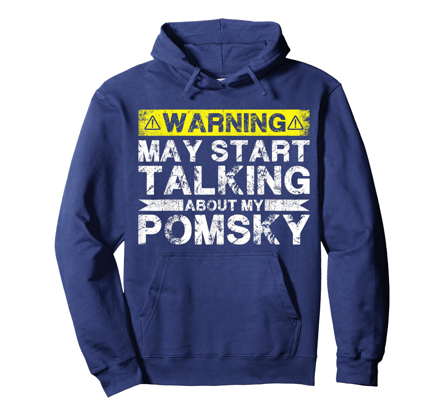 Warning May Start Talking About My Pomsky T-Shirt