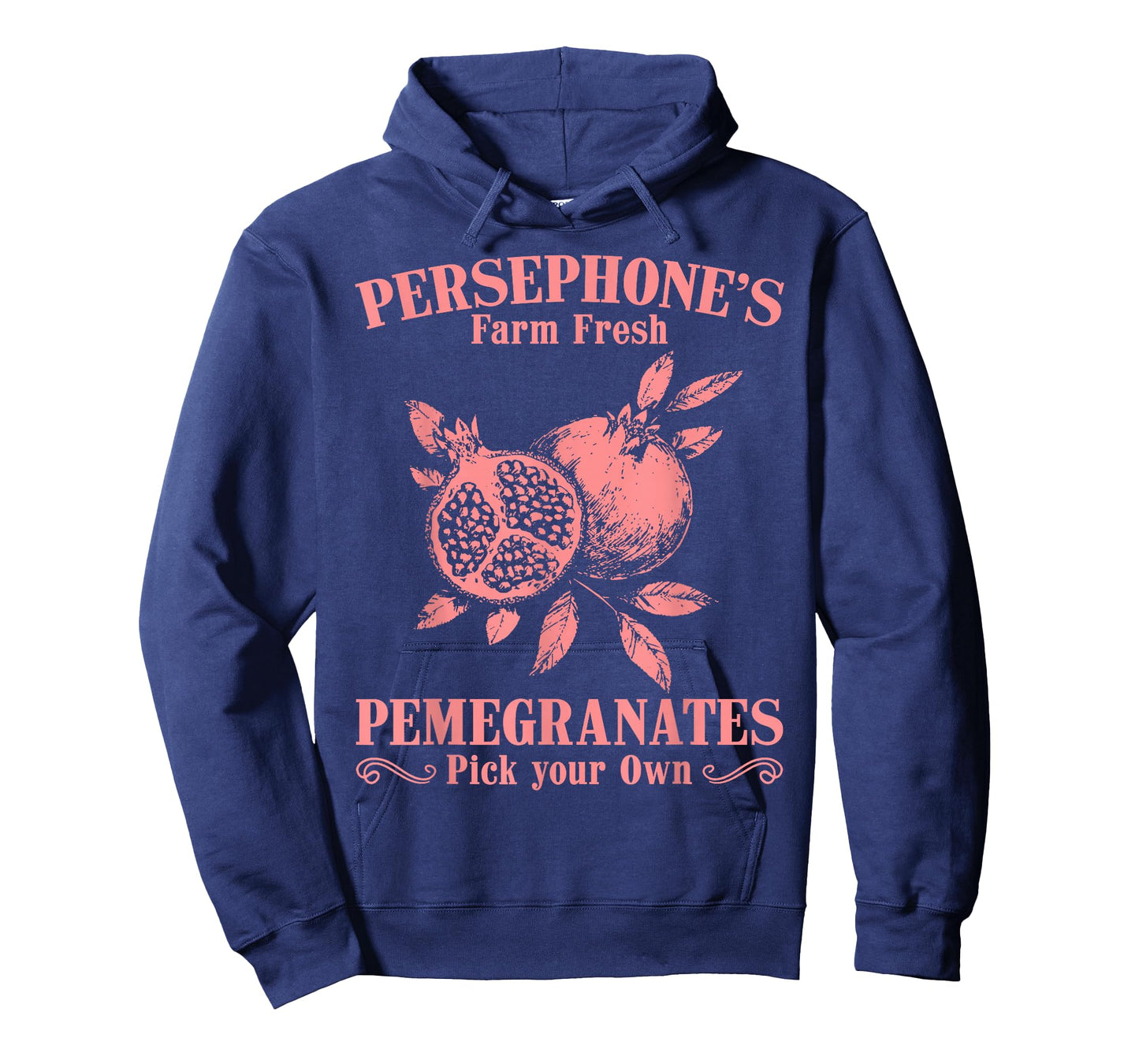 Persephone's Farm Fresh Pomegranates Market Vibe Autumn T-Shirt