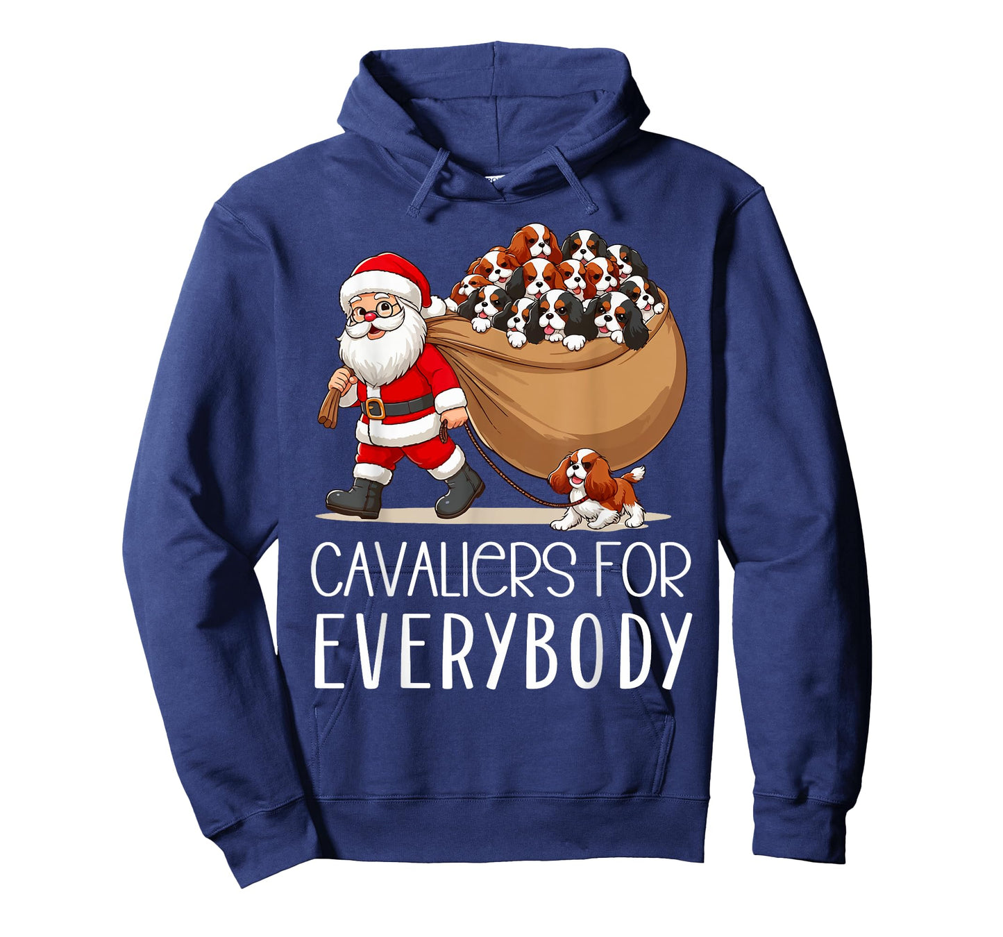 Cavalier King Charles Spaniel Christmas Funny Cavalier Dog T-Shirt for Men Women Kids