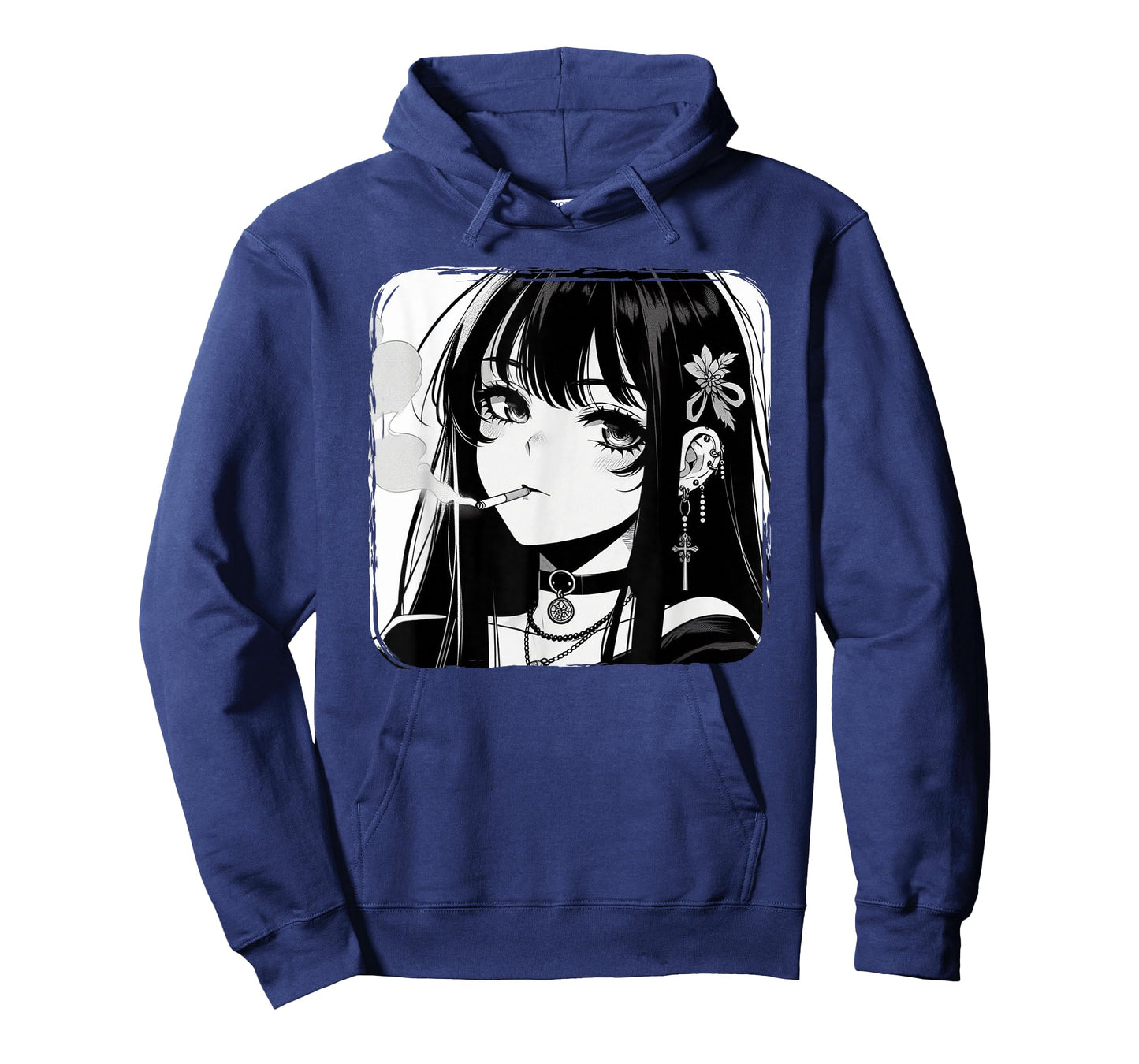 Anime Horror Girl Aesthetic Grunge Waifu Japanese Otaku T-Shirt