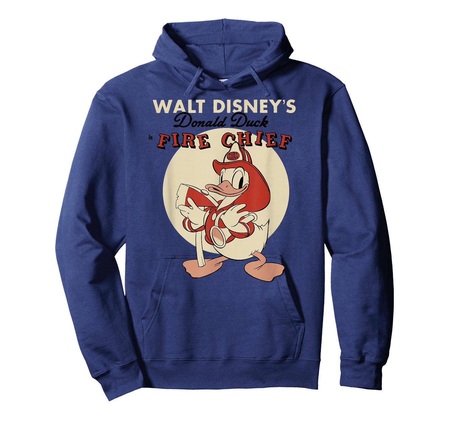 Disney Mickey and Friends Vintage Donald Duck Fire Chief T-Shirt