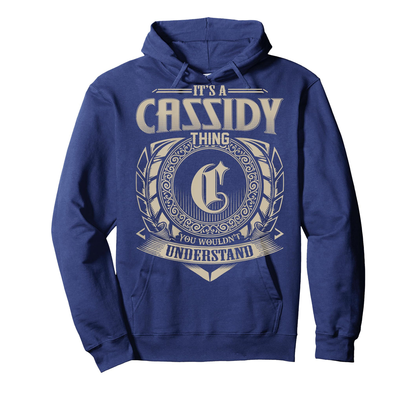 Proud CASSIDY Name Family Vintage Tee Unisex-Adults, Unisex-Kids Black Small Modern Crew Neck Short Sleeve T-Shirt