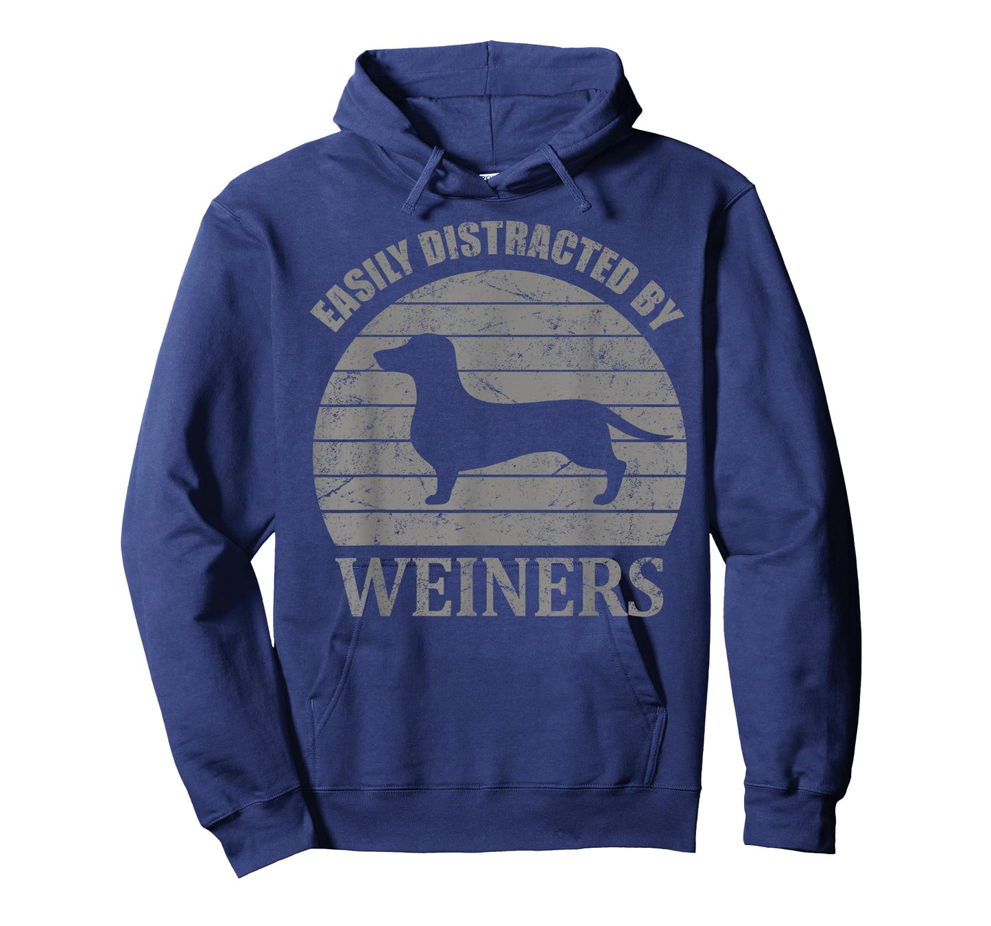 Retro Pet Dogs Weiners Lover Easily Distracted By Wieners T-Shirt