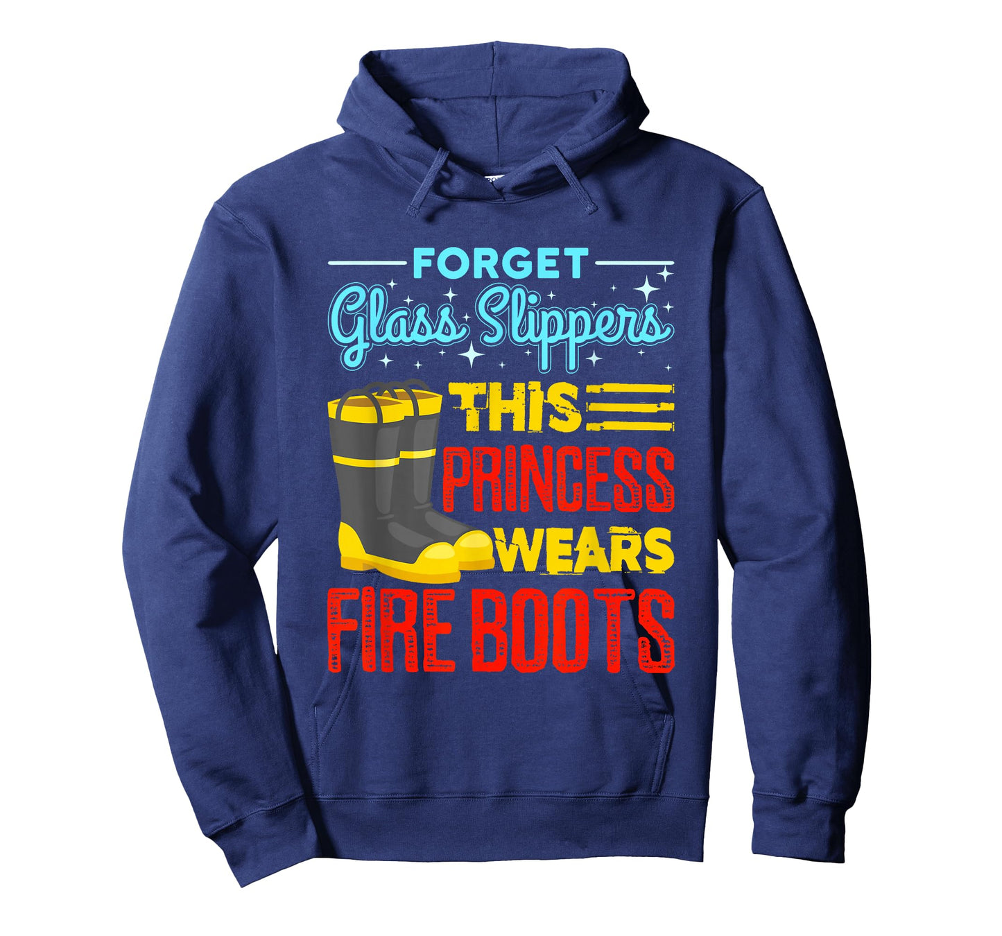 This Princess Wears Fire Boots - Women Firefighter Shirt T-Shirt
