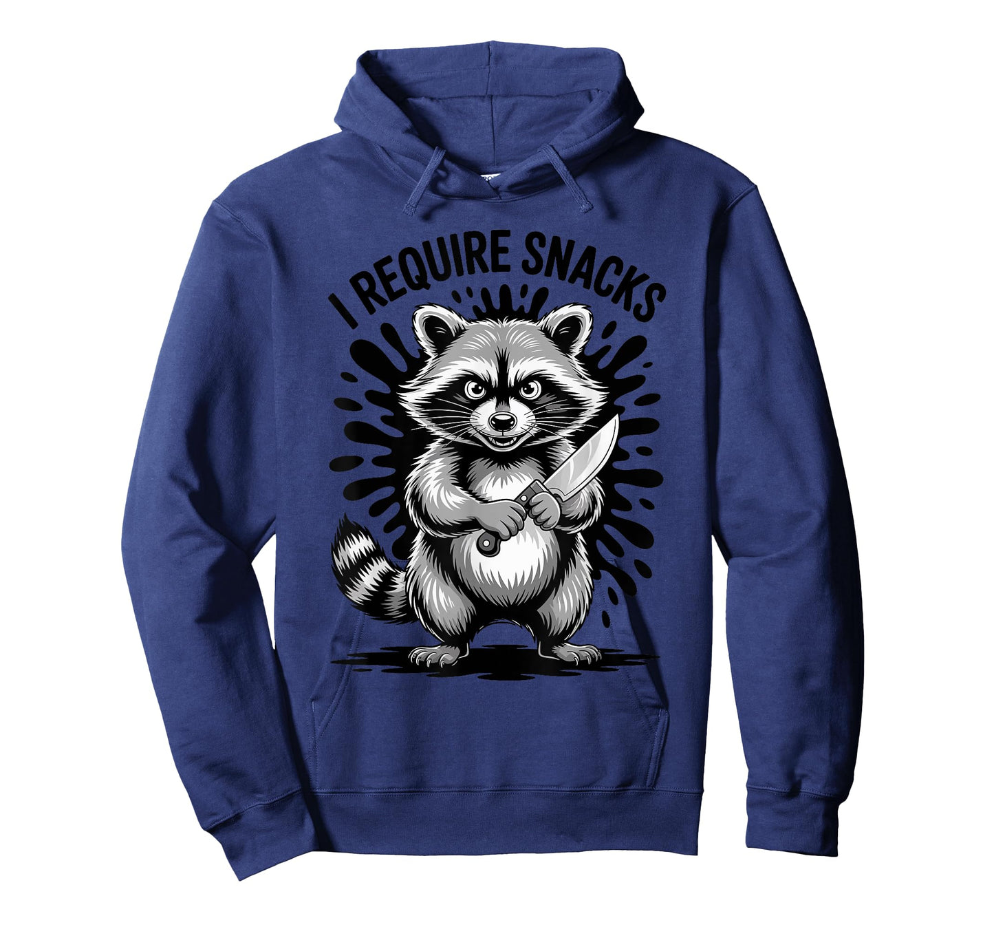 I Require Snacks Raccoon Shirt Funny Christmas Men Women T-Shirt