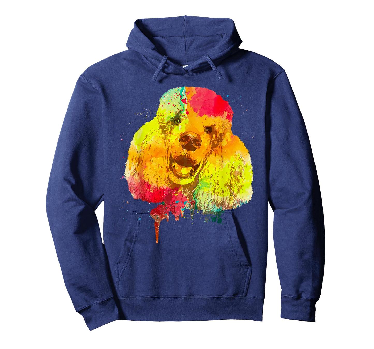 Cool Poodle Themed Art for Men Women Standard Poodle Lover T-Shirt