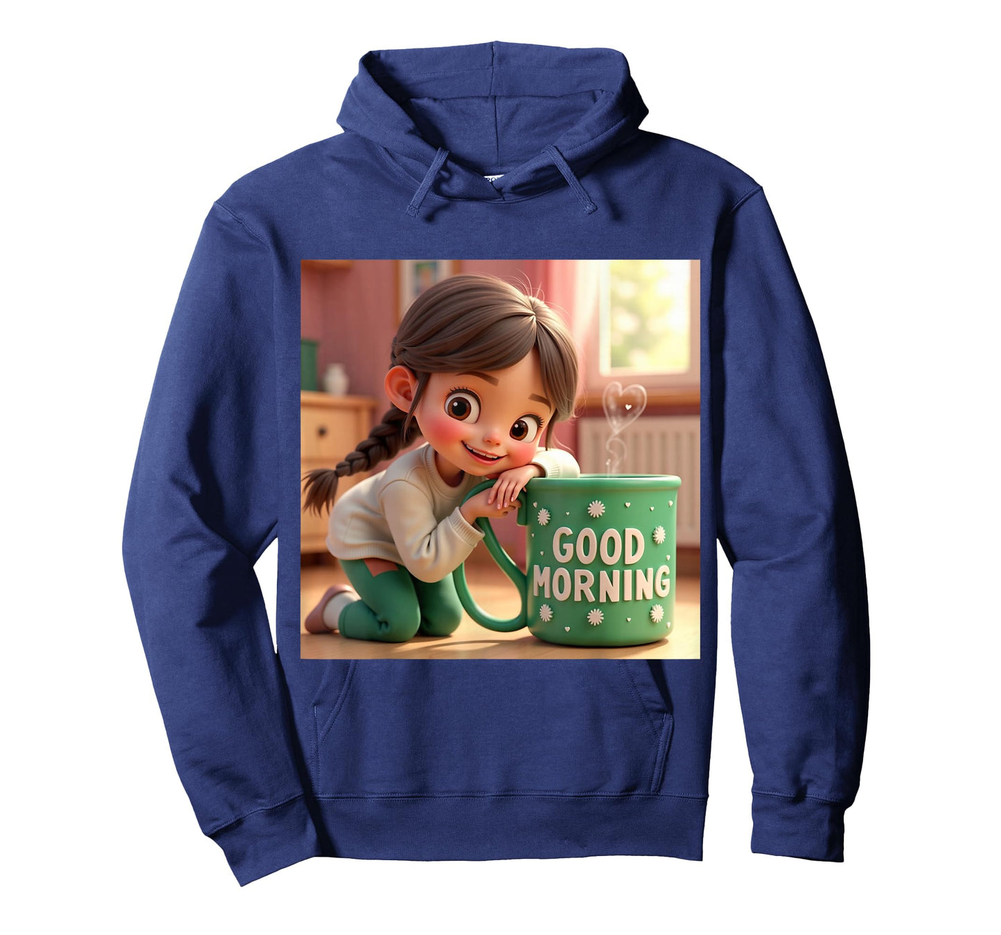 Cute Good Morning Mug Artwork T-Shirt