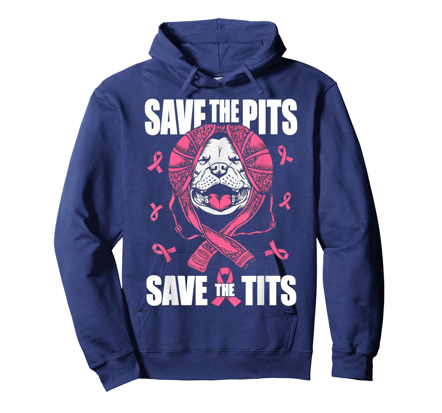 Save The Pits Save The Tits Breast Cancer Awareness T-Shirt