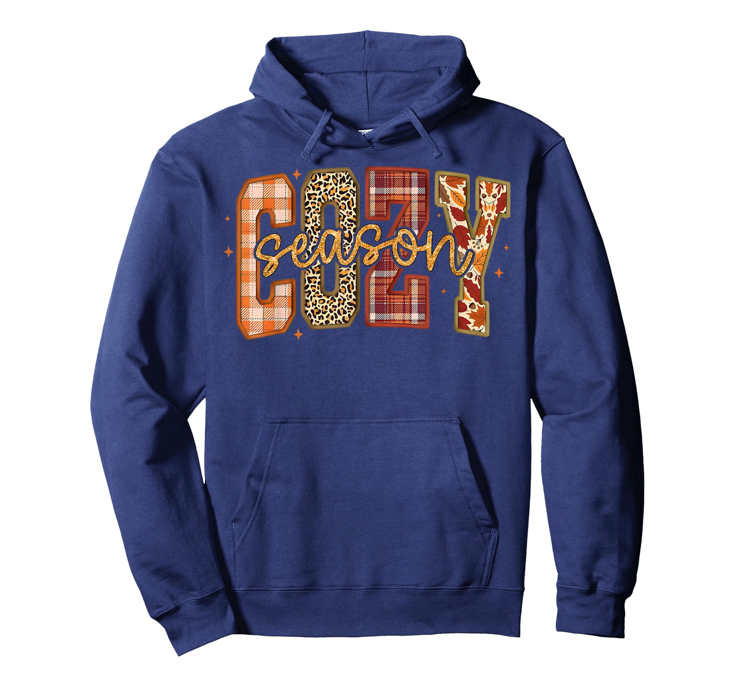 Cozy Season Wildflower Autumn Fall Y'all Leaves Thanksgiving T-Shirt