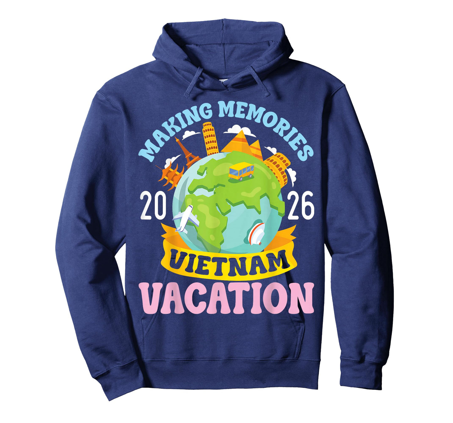 Vietnam Vacation 2026 Travel Making Memories Family Trip T-Shirt