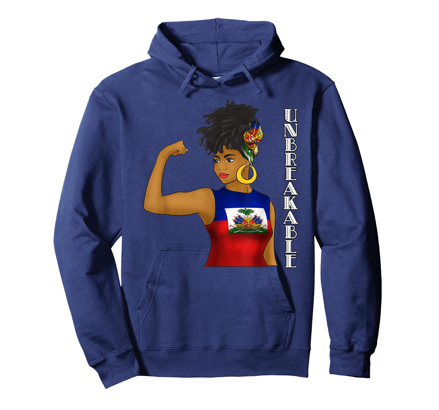 Haiti Haitian Flag Day Proud Ayiti Woman Unbreakable T-Shirt