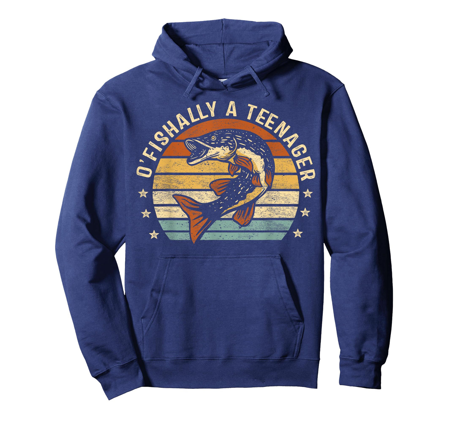 O'Fishally A Teenager 13th Birthday Fishing Fisherman Gifts T-Shirt