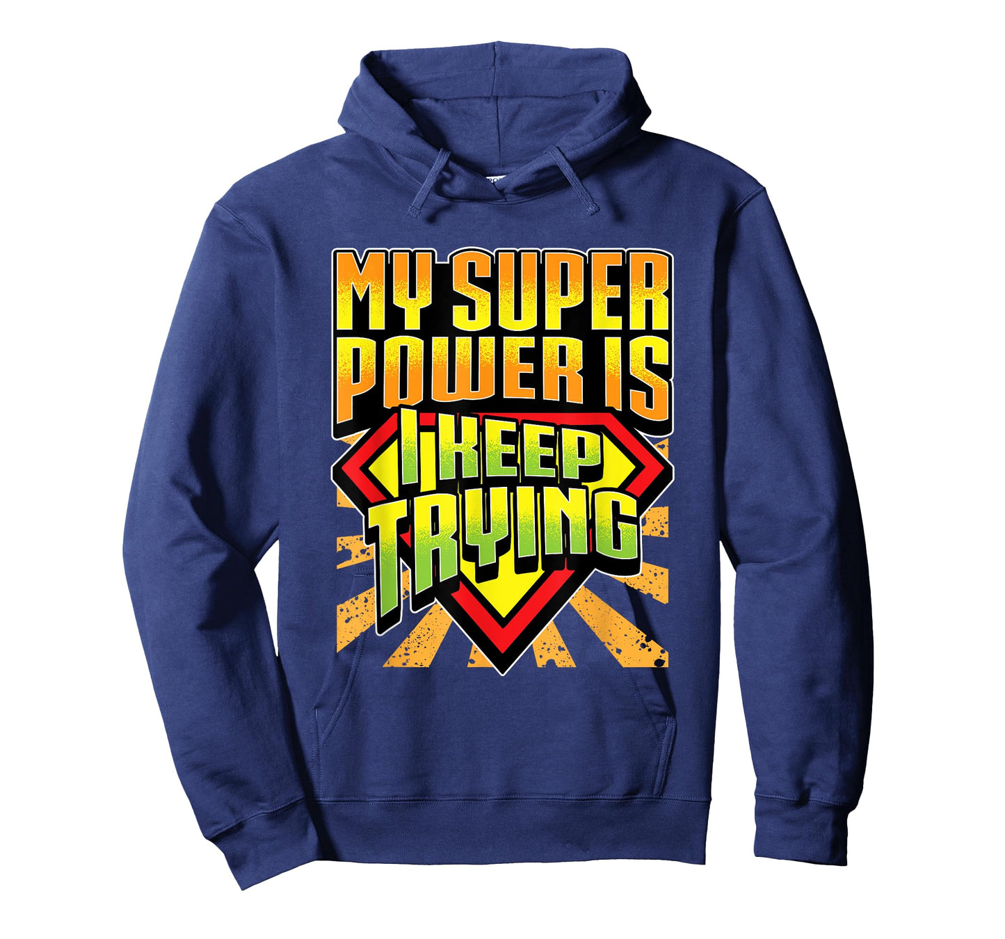My Super Power Is I Keep Trying Teacher Growth Mindset Shirt T-Shirt