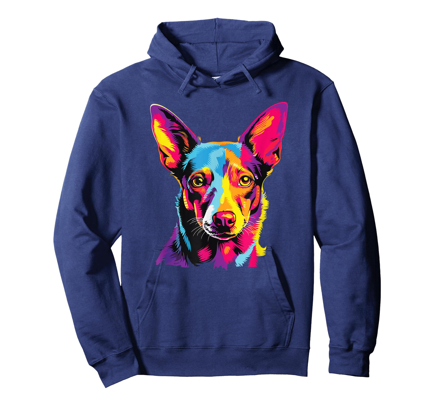 Watercolor Colorful Portuguese Podengo Pequeno Dog T-Shirt