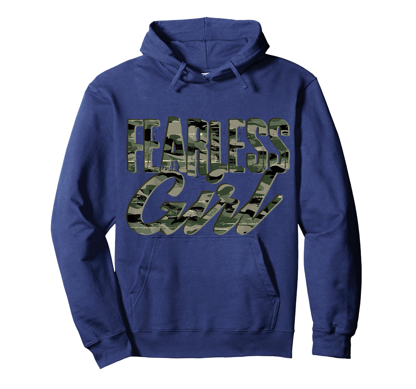 Fearless Girl Camo T-Shirt | Inspirational TShirt T-Shirt