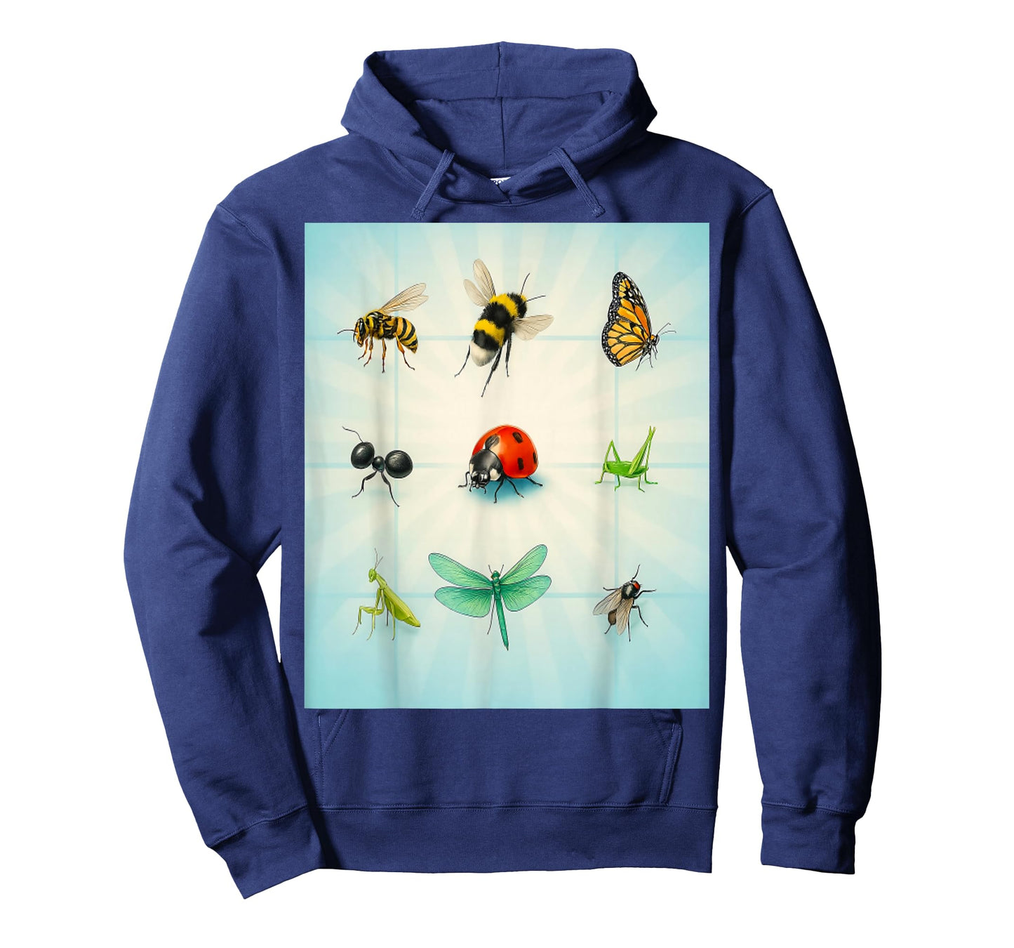 The Bug Club, a Vibrant Insect Design for Nature Lovers T-Shirt