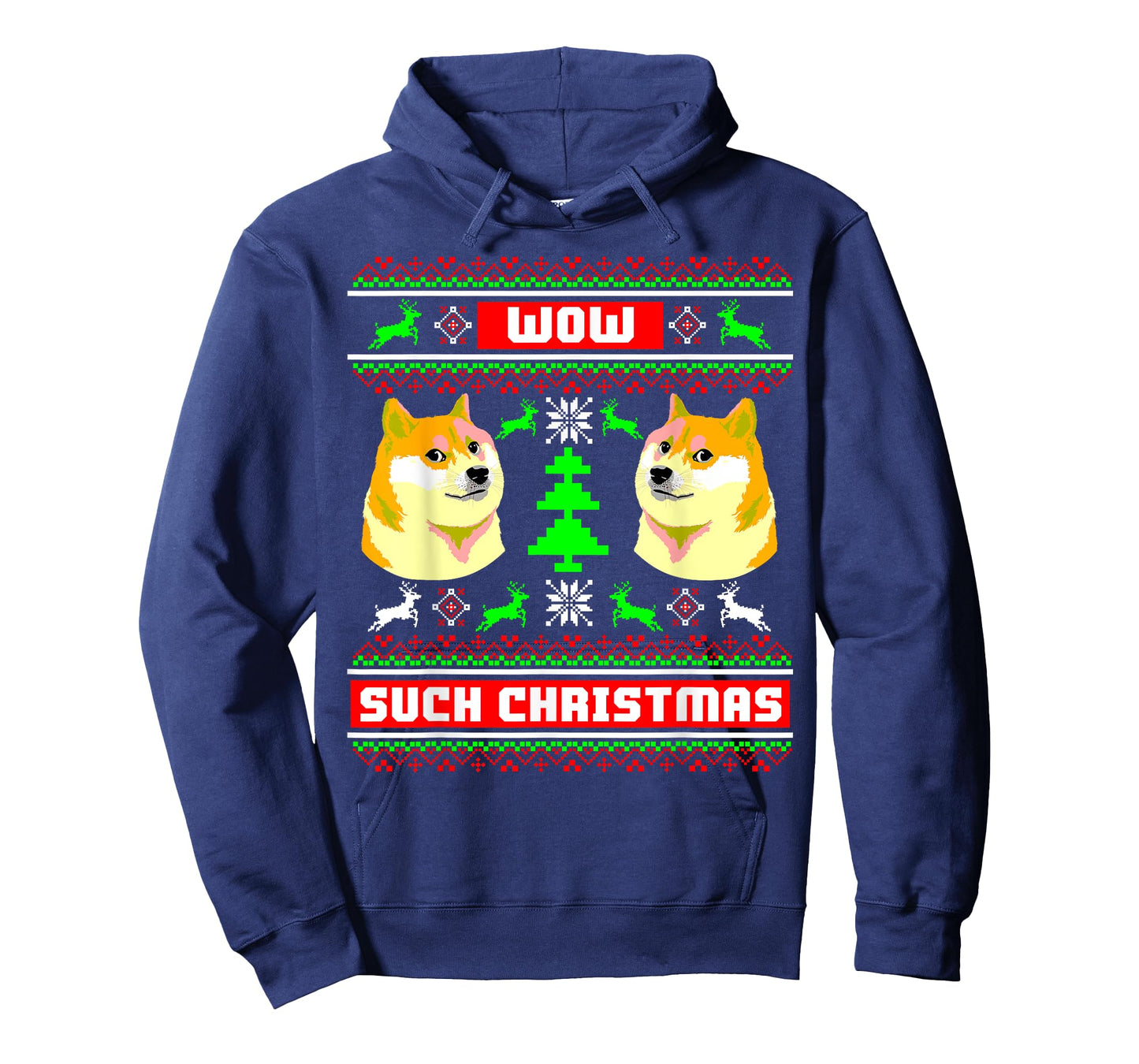 Doge Meme Funny Doge shirt Dog Ugly Christmas T-Shirt